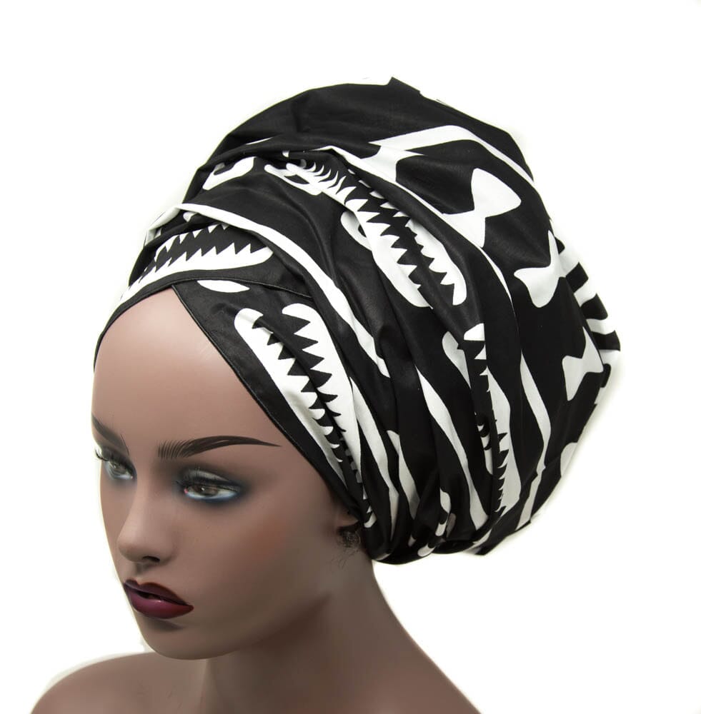 HT376 -Assorted Long African Headwraps, Ankara headwraps - Tess World Designs
