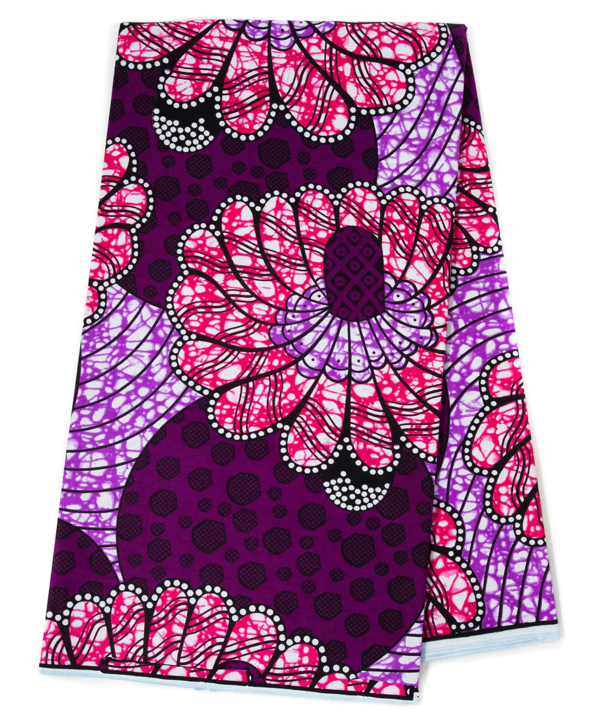 Pink african print fabric best sale