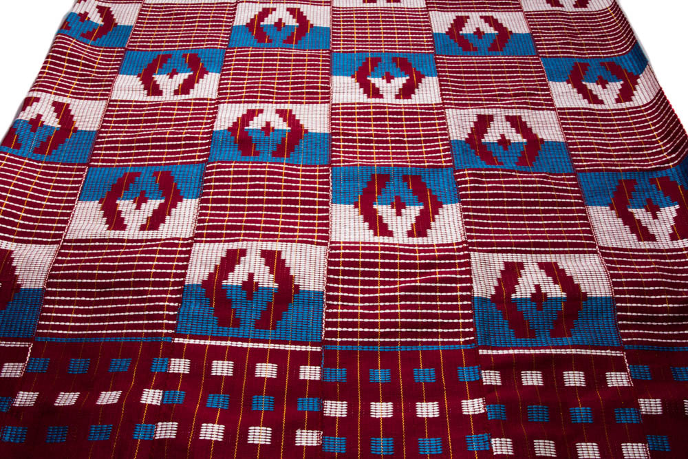 WK71 - Large Male and Female Kente Cloth/ Authentic Handwoven