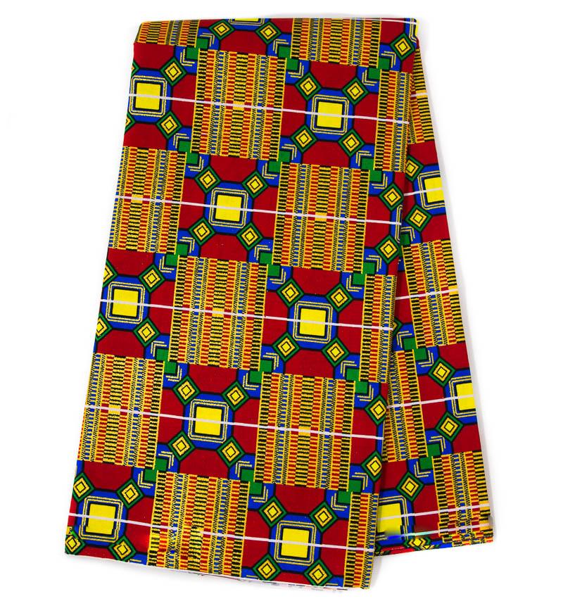Dru Christine Fabrics & Design Kente /Ankara/African Print Bandanas (kente)