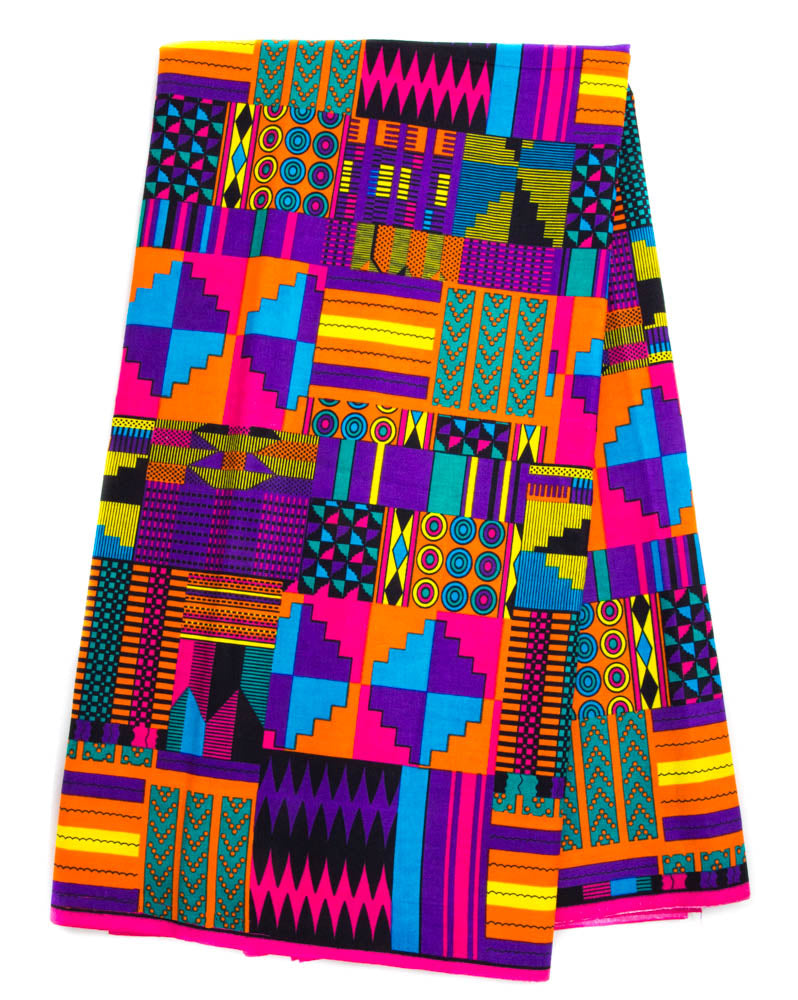 Kente African Print Fabric — African Heritage Fashion
