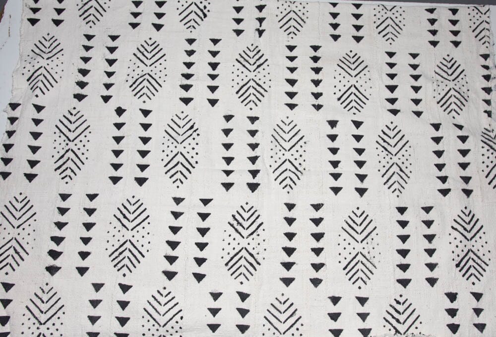 African Mudcloth Fabric / Bambara Mud Cloth / Bogolan Fabric From Mali  African / Handmade Fabric -  Canada