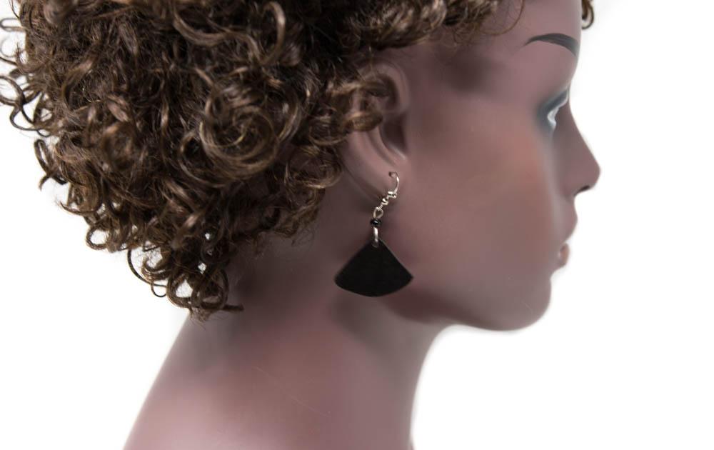 African jewelry | Handcrafted African Earring, Wooden -JW15 - Tess World Designs